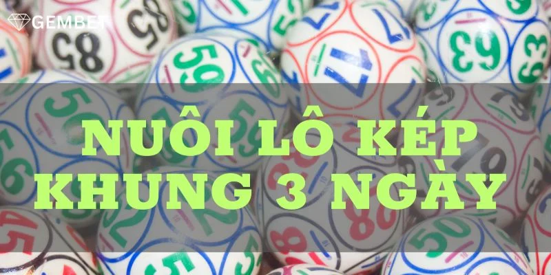 Lô Kép Khung 3 Ngày Nuôi Sao Cho Tiết Kiệm, Hiệu Quả 2 Lô kép đánh theo khung 3 ngày là lối chơi khá an toàn.